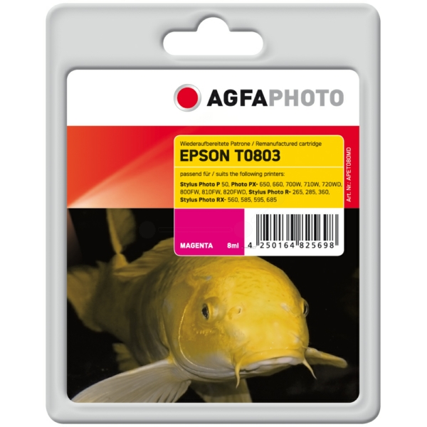 Tinte / AgfaPhoto - APET080MD ersetzt C13T08034011 / T0803