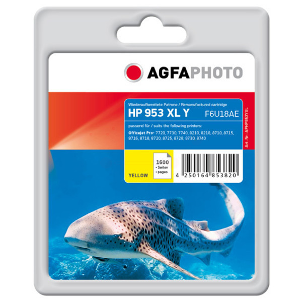 Tinte / AgfaPhoto - APHP953YXL ersetzt F6U18AE / 953XL