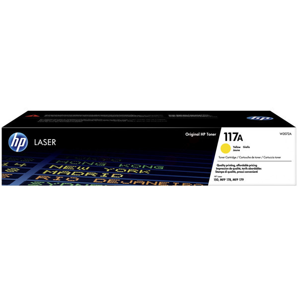 Toner / HP - W2072A / 117A