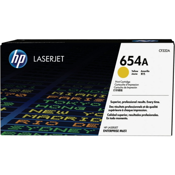 Toner / HP - CF332A / 654A