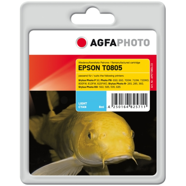 Tinte / AgfaPhoto - APET080LCD ersetzt C13T08054011 / T0805