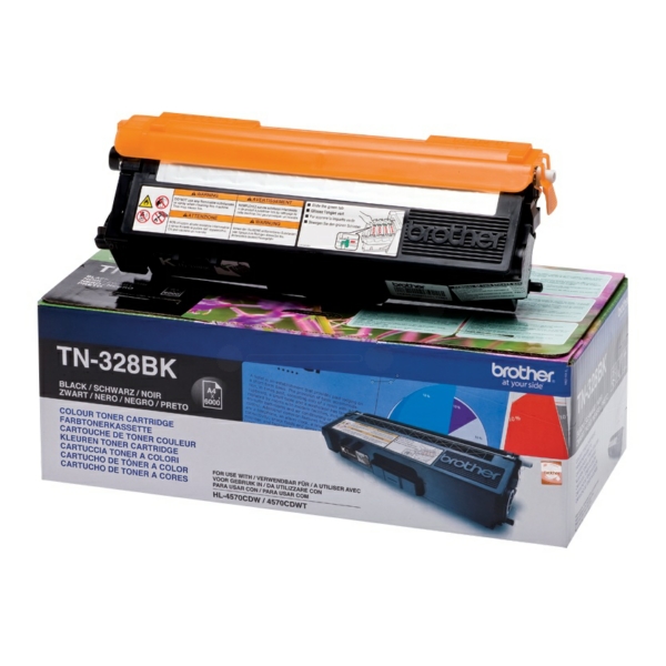 Toner / Brother - TN-328 BK