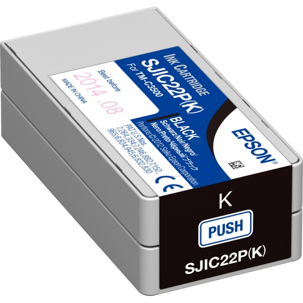 Tinte / Epson - C33S020601 / SJI-C-22-P-(K)