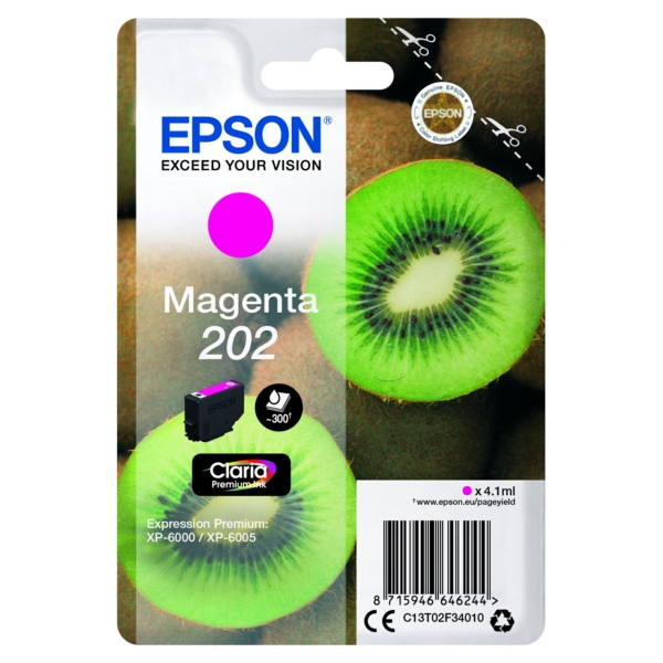 Tinte / Epson - C13T02F34010 / 202
