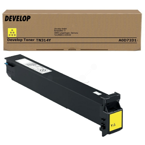 Toner / Develop - A0D72D1 / TN-314Y