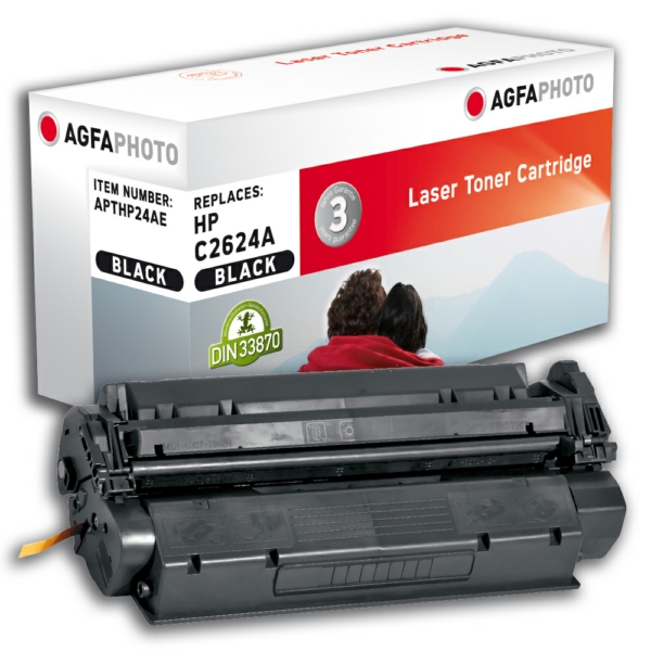 Toner / AgfaPhoto - APTHP24AE ersetzt Q2624A / 24A