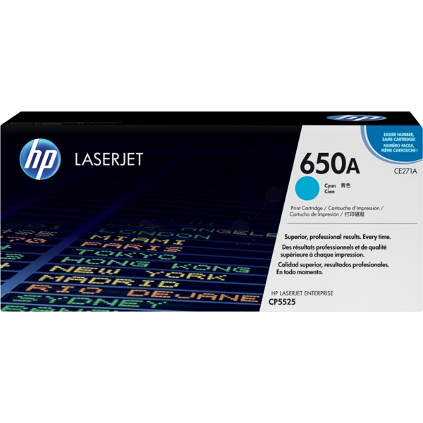Toner / HP - CE271A / 650A