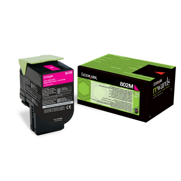 Toner / Lexmark - 80C20M0 / 802M