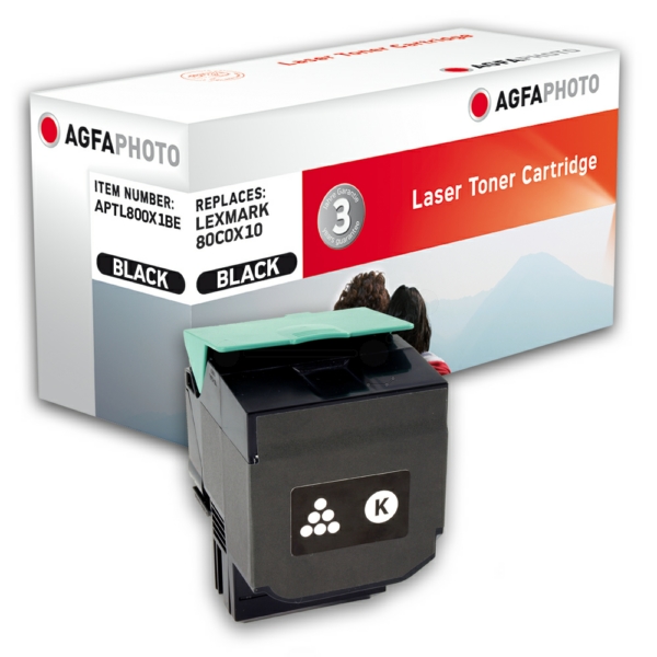 Toner / AgfaPhoto - APTL800X1BE ersetzt 80C0X10 / 800X1