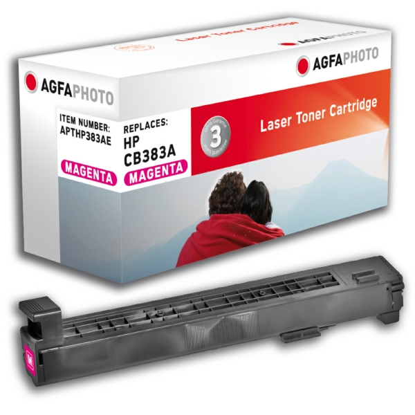 Toner / AgfaPhoto - APTHP383AE ersetzt CB383A / 824A