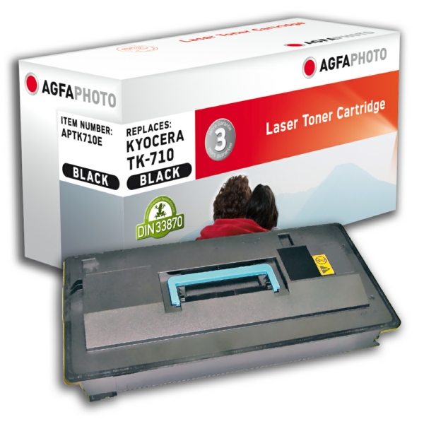 Toner / AgfaPhoto - APTK710E ersetzt 1T02G10EU0 / TK-710