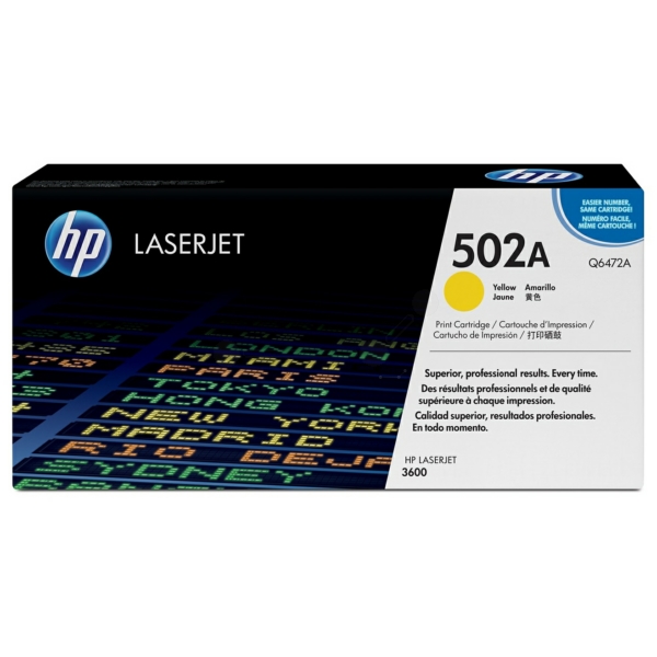 Toner / HP - Q6472A / 502A