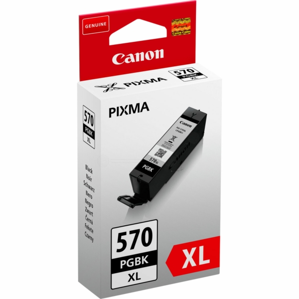 Tinte / Canon - 0318C001 / PGI-570PGBKXL