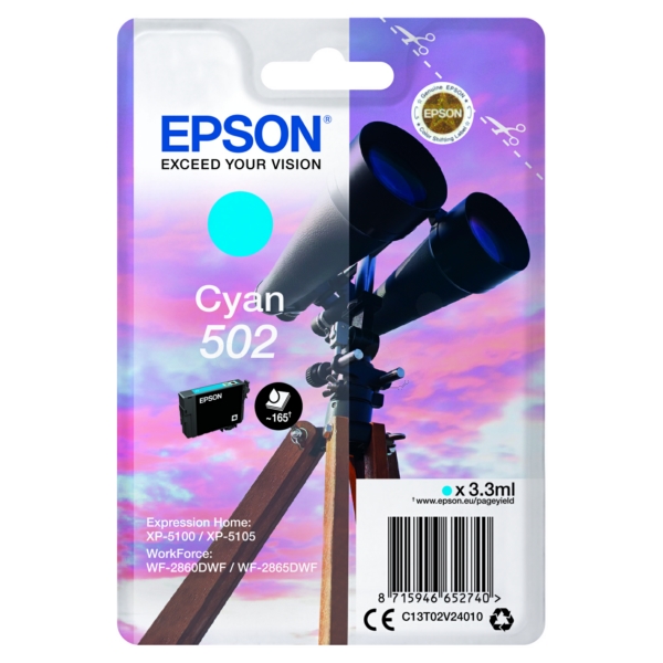 Tinte / Epson - C13T02V24010 / 502