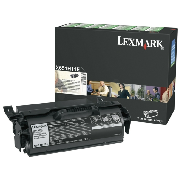 Toner / Lexmark - X651H11E