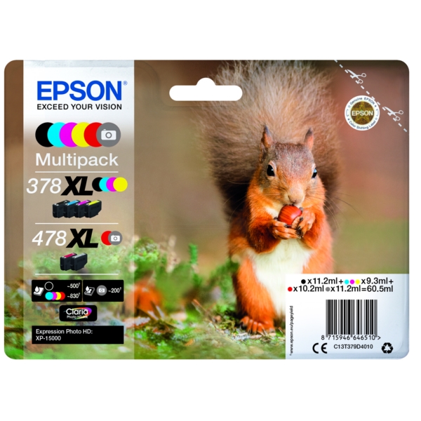 Tinte / Epson - C13T379D4010 / 378XL/478XL