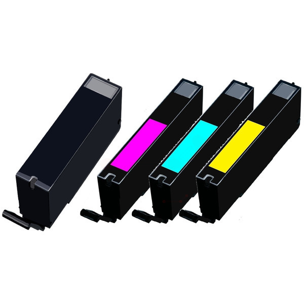 Tinte / Astar - AS43551 ersetzt 6444B001 / CLI-551CXL, 6445B001 / CLI-551MXL, 6446B001 / CLI-551YXL