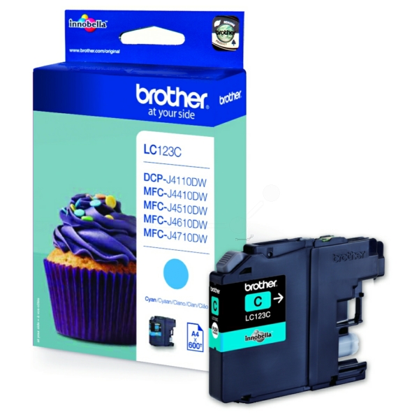 Tinte / Brother - LC-123 C
