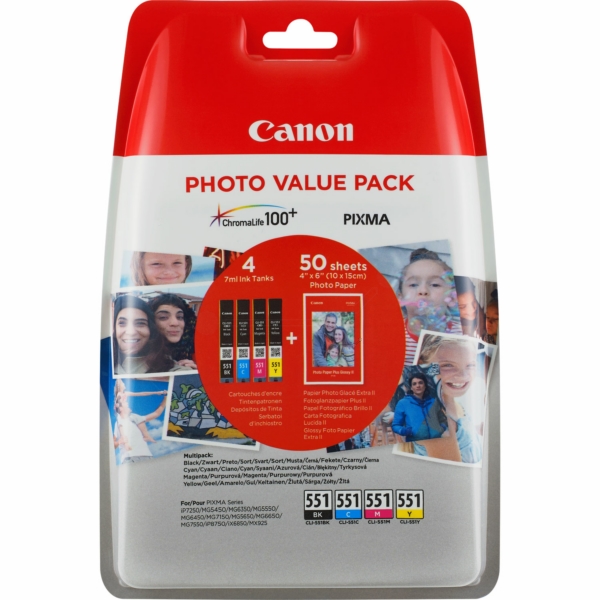 Tinte / Canon - 6508B005 / CLI-551