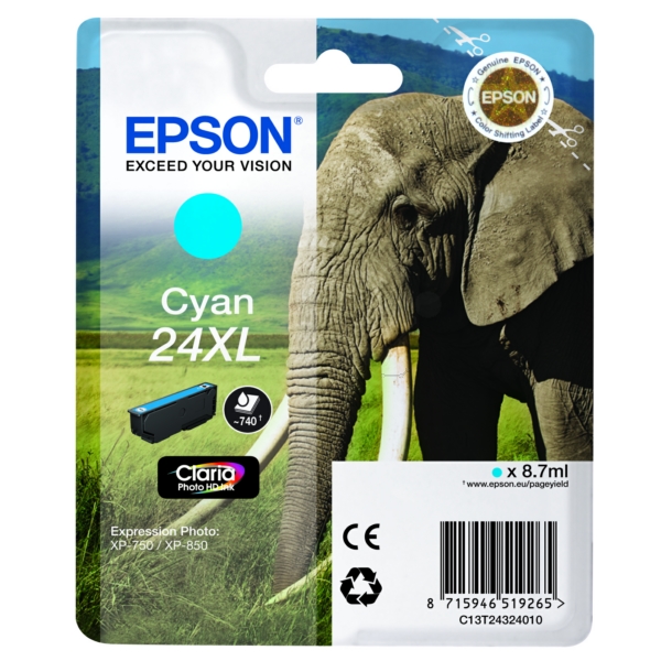 Tinte / Epson - C13T24324012 / 24XL