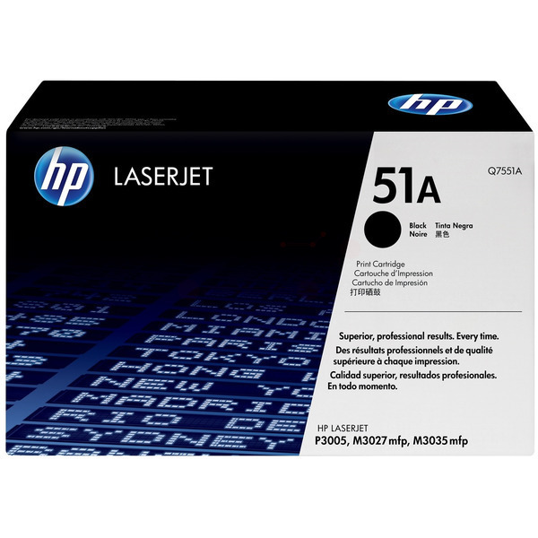Toner / HP - Q7551A / 51A