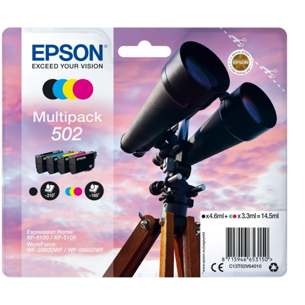 Tinte / Epson - C13T02V64010 / 502