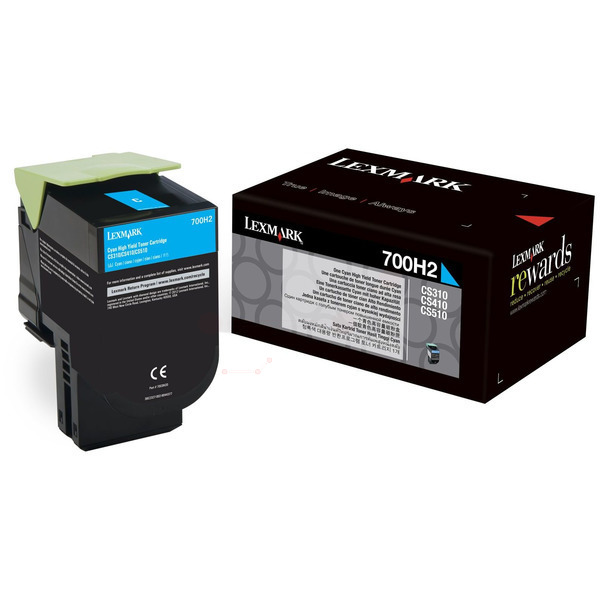 Toner / Lexmark - 70C0H20 / 700H2