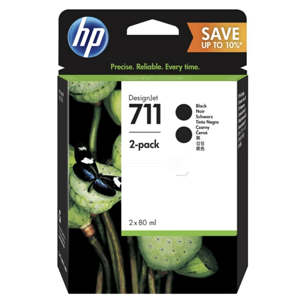 Tinte / HP - P2V31A / 711 - Doppelpack