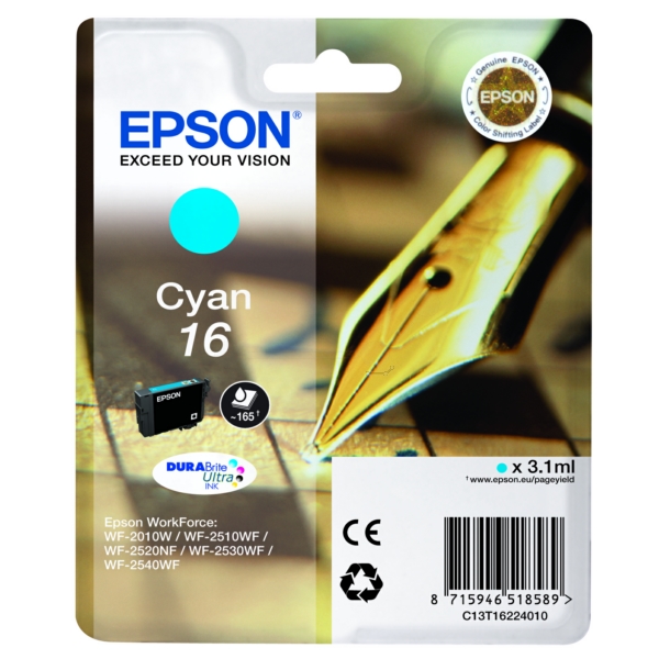 Tinte / Epson - C13T16224012 / 16
