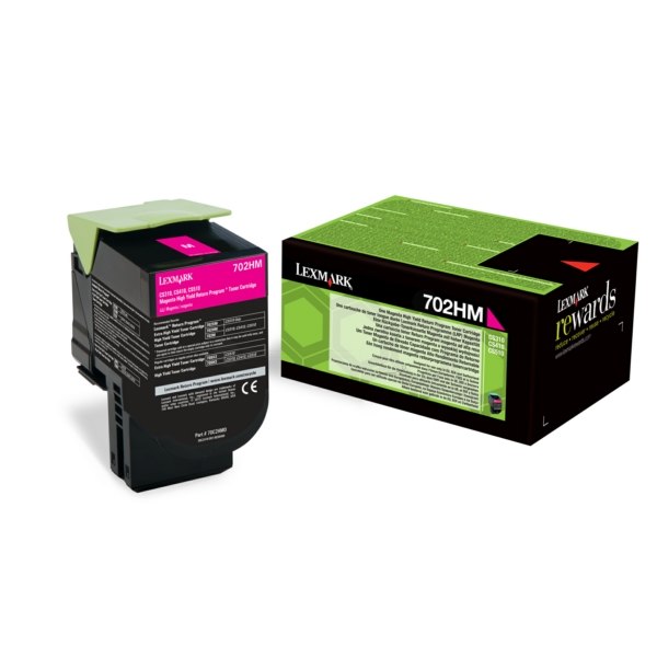 Toner / Lexmark - 70C2HM0 / 702HM
