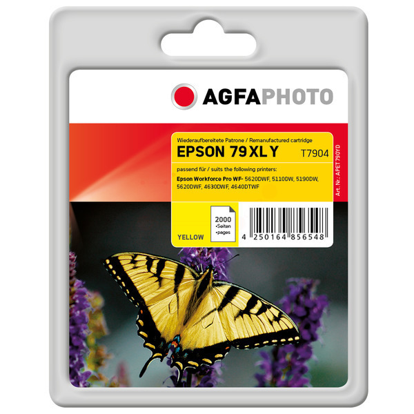Tinte / AgfaPhoto - APET790YD ersetzt C13T79044010 / 79XL