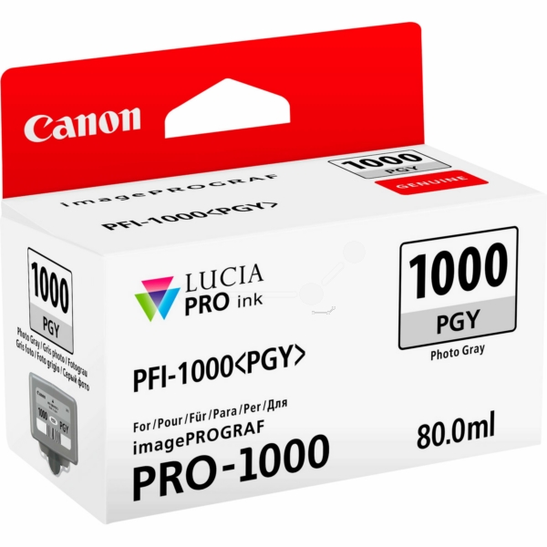 Tinte / Canon - 0553C001 / PFI-1000PGY