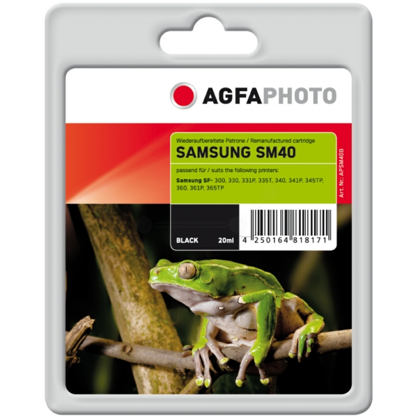 Druckkopfpatrone / AgfaPhoto - APSM40B ersetzt INK-M40/ELS / M40