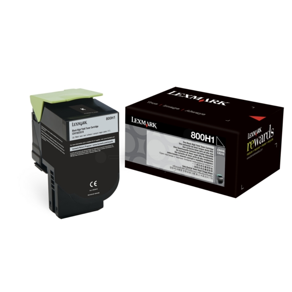 Toner / Lexmark - 80C0H10 / 800H1