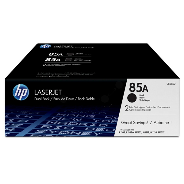 Toner / HP - CE285AD / 85A - Doppelpack