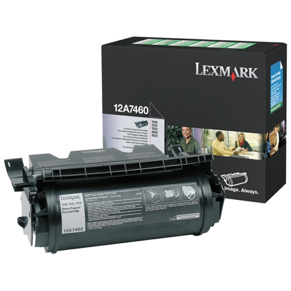 Toner / Lexmark - 12A7460