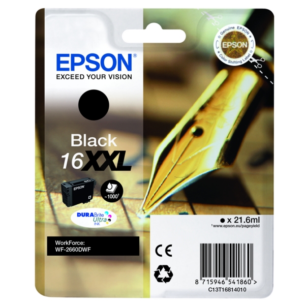 Tinte / Epson - C13T16814012 / 16XXL
