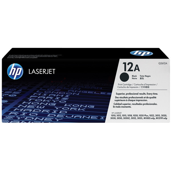 Toner / HP - Q2612A / 12A