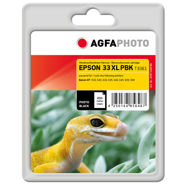 Tinte / AgfaPhoto - APET336PBD ersetzt C13T33614012 / 33XL