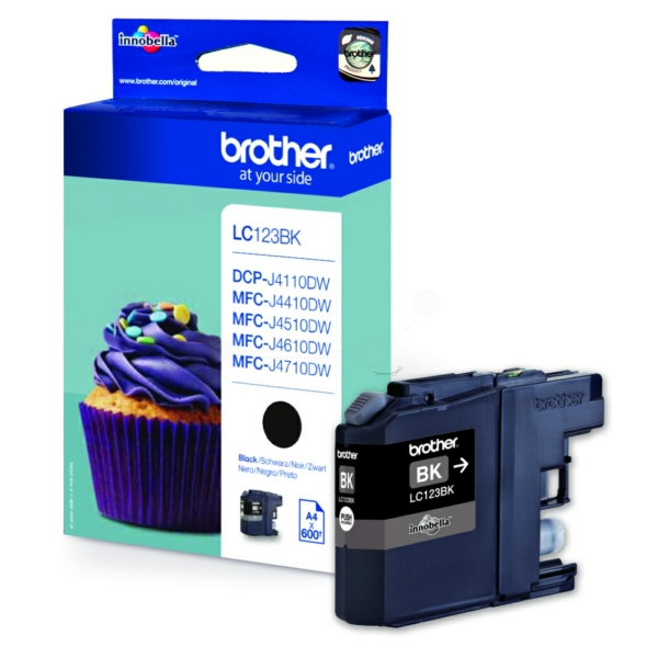 Tinte / Brother - LC-123 BK
