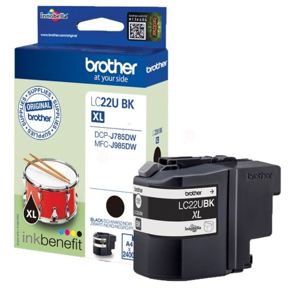 Tinte / Brother - LC-22 UBK