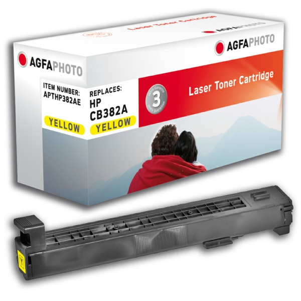 Toner / AgfaPhoto - APTHP382AE ersetzt CB382A / 824A