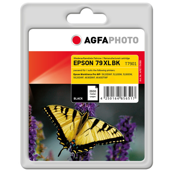 Tinte / AgfaPhoto - APET790BD ersetzt C13T79014010 / 79XL