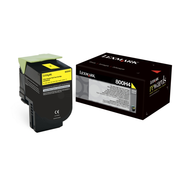 Toner / Lexmark - 80C0H40 / 800H4