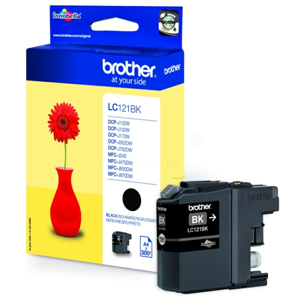Tinte / Brother - LC-121 BK