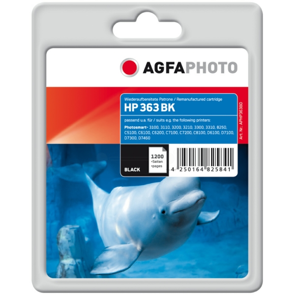 Tinte / AgfaPhoto - APHP363BD ersetzt C8721EE / 363