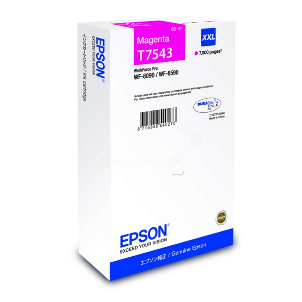 Tinte / Epson - C13T754340 / T7543