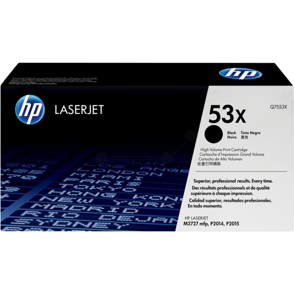 Toner / HP - Q7553X / 53X