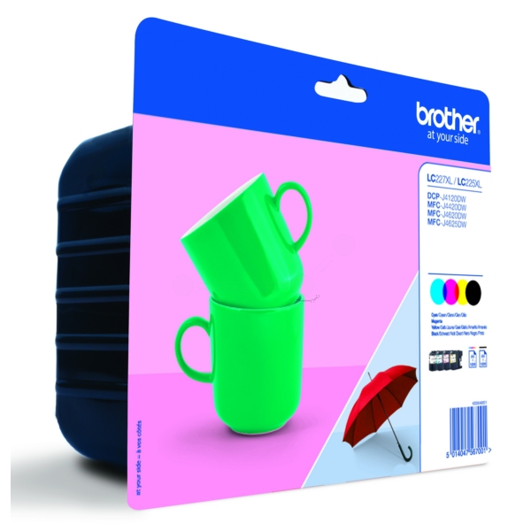 Tinte / Brother - LC-227 XL VAL BPDR