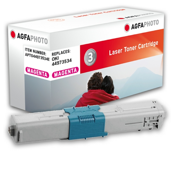 Toner / AgfaPhoto - APTO44973534E ersetzt 44973534